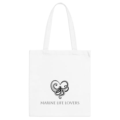 Marine Life Lovers Tote Bag | Turtle and Ocean Design, Eco-Friendly Shopping Bag, Beach Tote, Gift for Ocean Enthusiasts, Sustainable Style