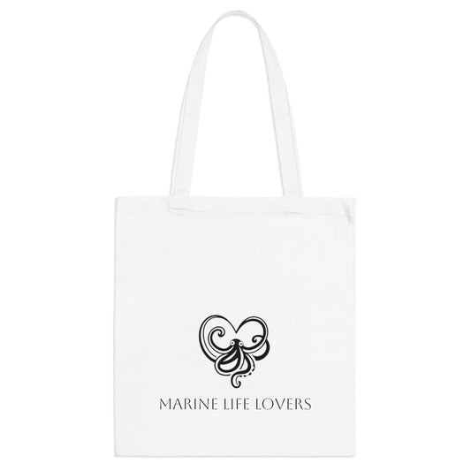 Marine Life Lovers Tote Bag | Turtle and Ocean Design, Eco-Friendly Shopping Bag, Beach Tote, Gift for Ocean Enthusiasts, Sustainable Style