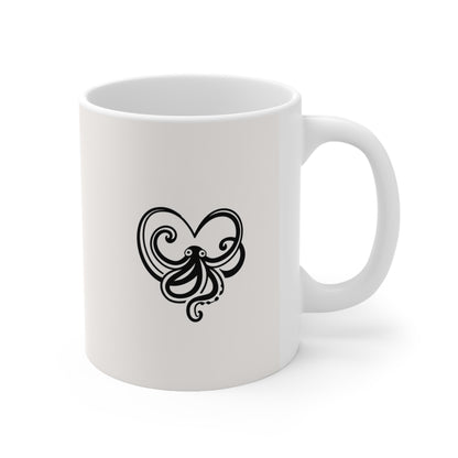 Marine Life Lovers Ceramic Coffee Mug, 11oz 15oz, Perfect Gift for Ocean Enthusiasts, Unique Personalized Mugs for Coffee Lovers